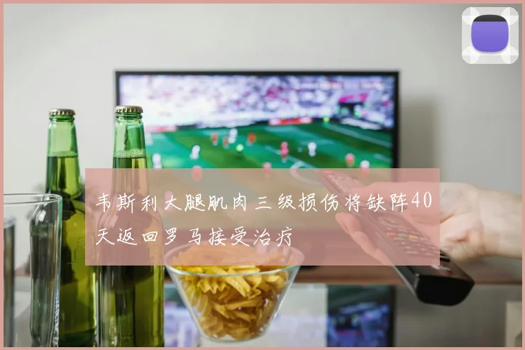 韦斯利大腿肌肉三级损伤将缺阵40天返回罗马接受治疗